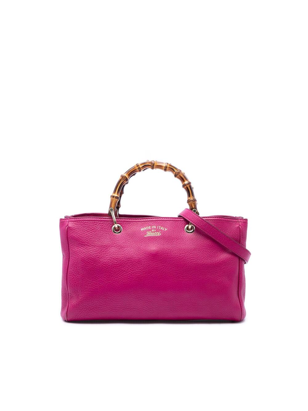 Gucci Medium Calfskin Bamboo Shopper #359057G67B
